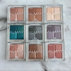 9 Almay Quad Eye Shadows